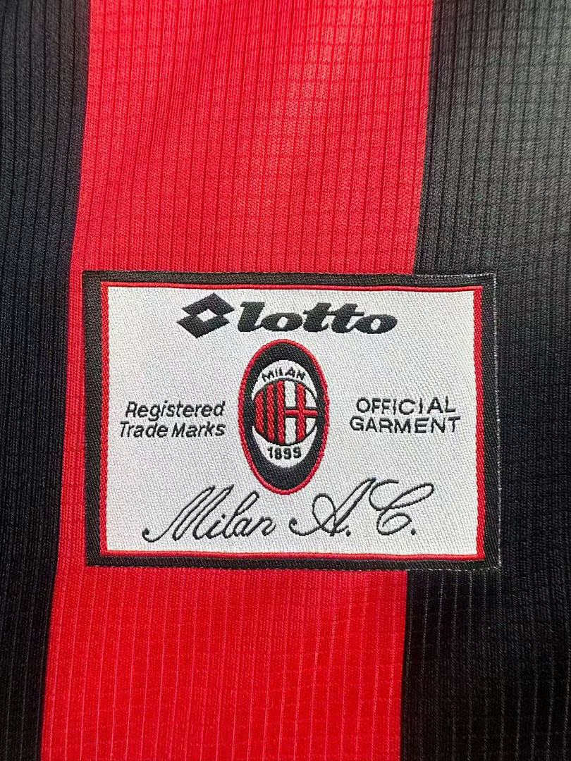 AC Milan 97/98 Home Football Shirt
