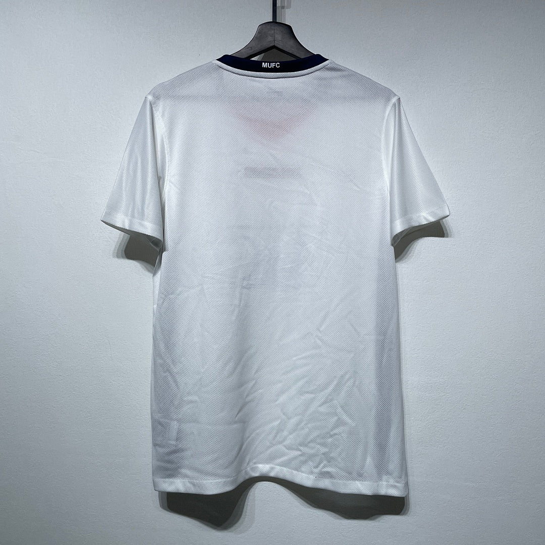 Manchester United 08/09 Away White Football Shirt