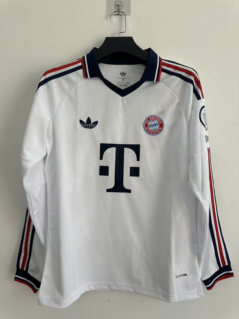 Bayern Munich 26/27 Away Long Sleeve Football Shirt
