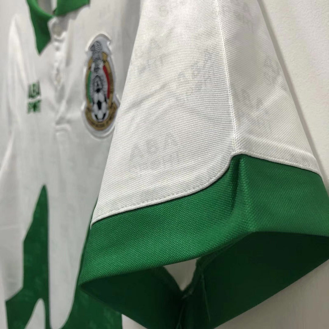 Mexico 1995 Away Football Shirt