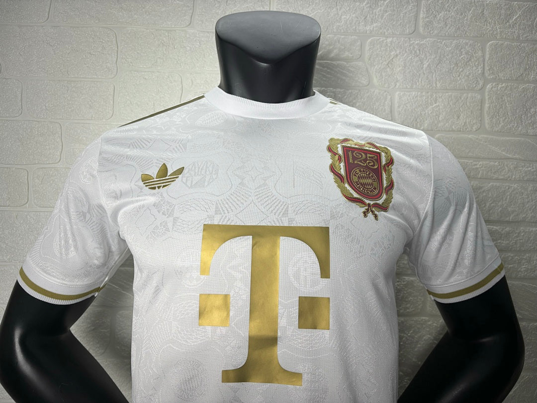 Bayern Munich 25/26 White Anniversary Football Shirt