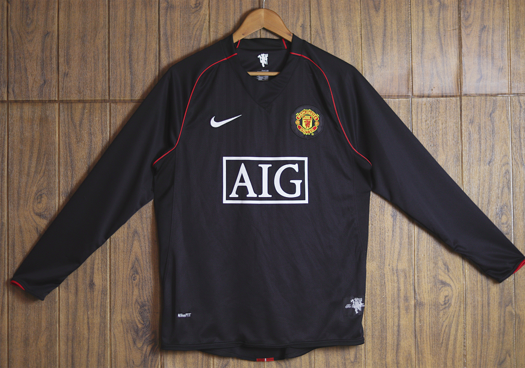 Manchester United 07/08 Long Sleeve Football Shirt