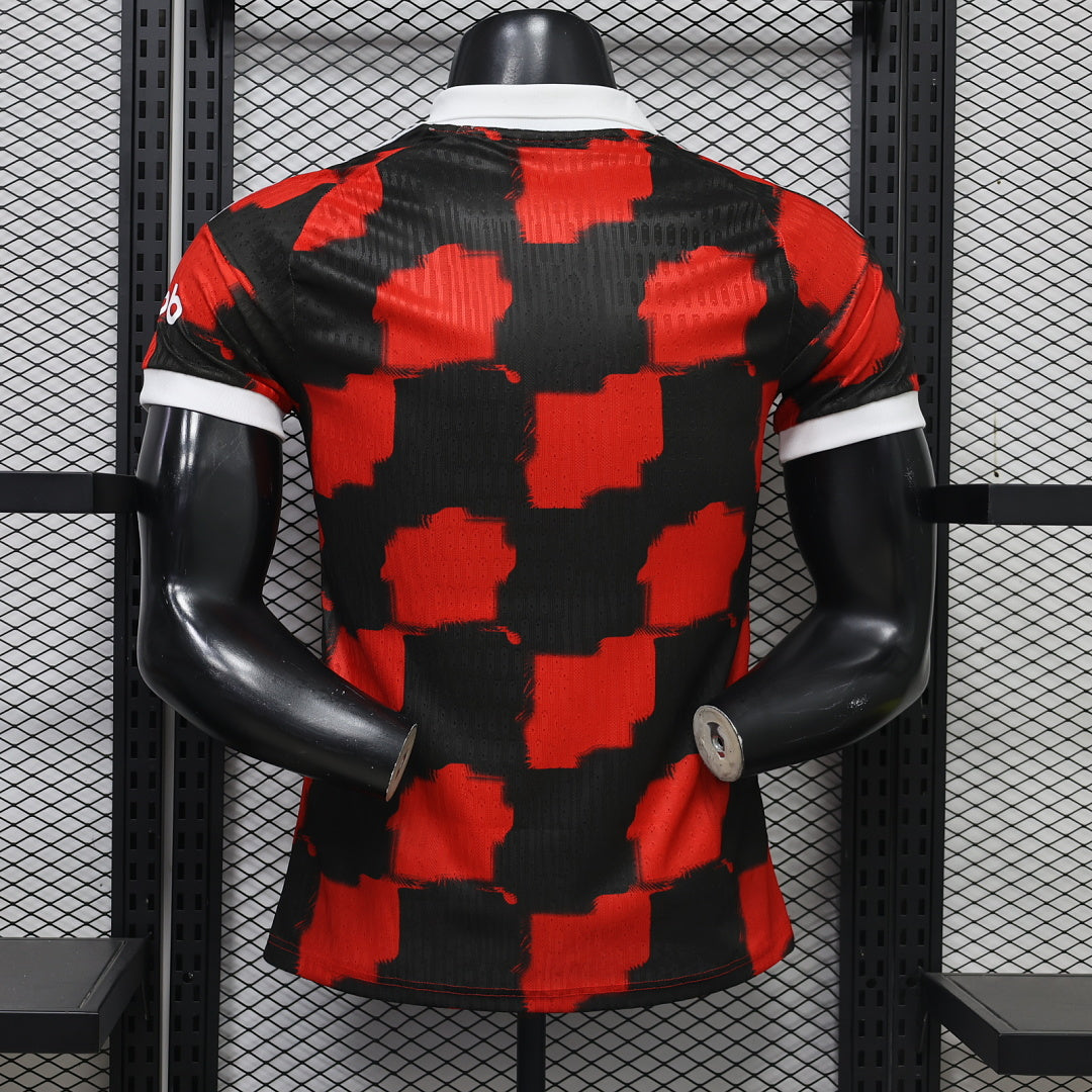 Fulham 26/27 Away Red Player Version Football Shirt