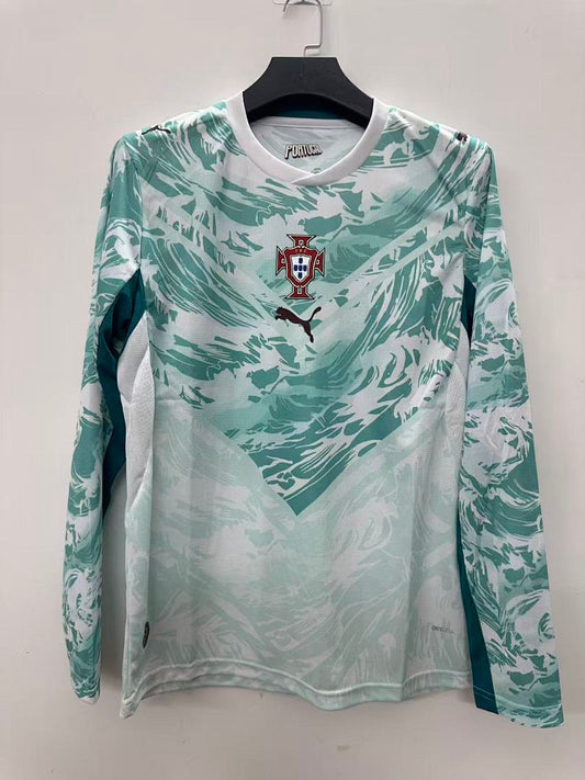 Portugal 26/27 Away Long Sleeve Football Shirt