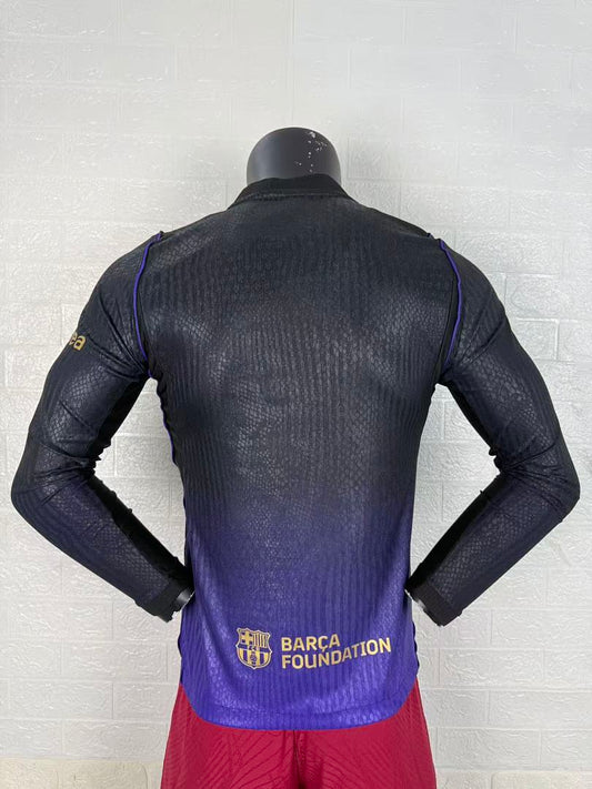 Barcelona 26/27 Away Long Sleeve Player Version Football Shirt