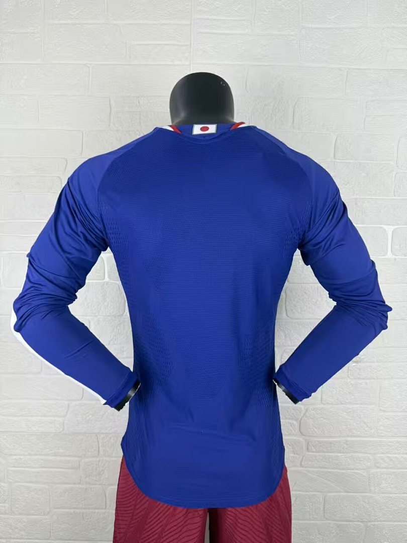 Japan 26/27 Home Long Sleeve Player Version Football Shirt