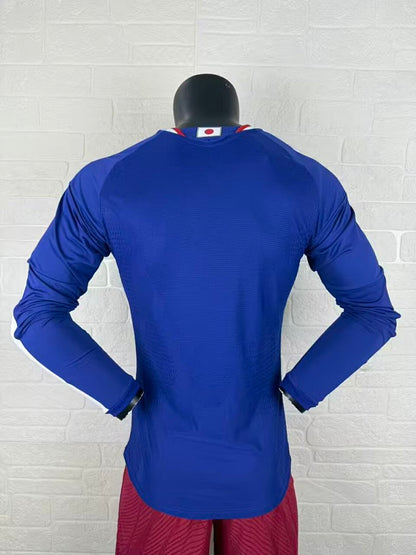 Japan 26/27 Home Long Sleeve Player Version Football Shirt