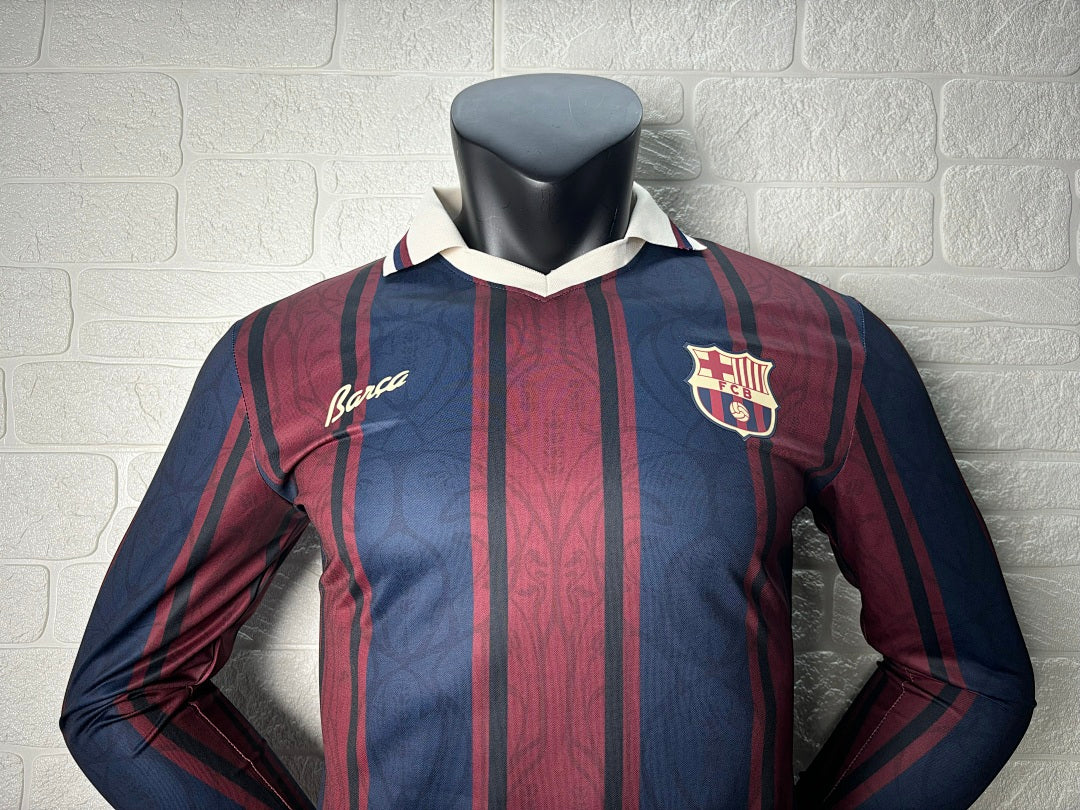 Barcelona 25/26 Anniversary Long Sleeve Football Shirt