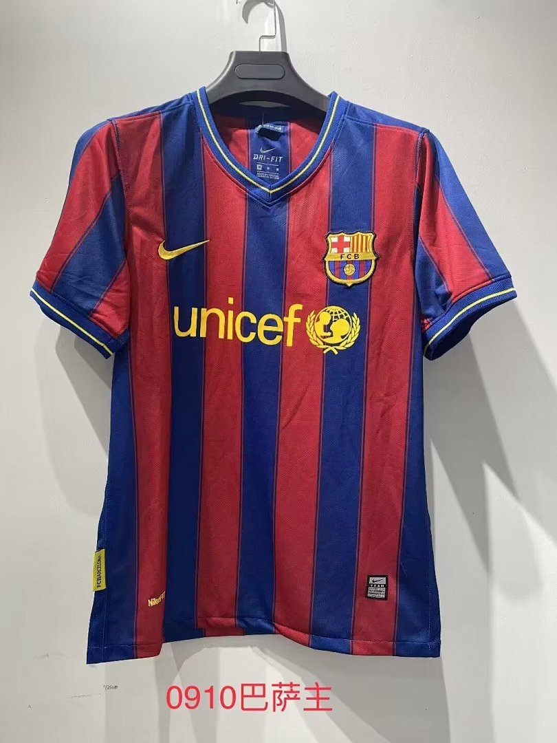 Barcelona 09/10 Home Football Shirt