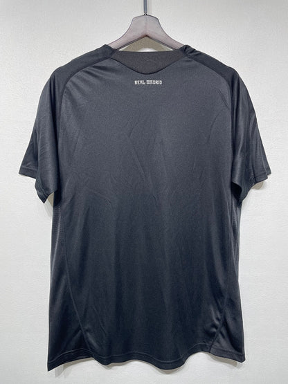 Real Madrid 09/10 Away Black Football Shirt