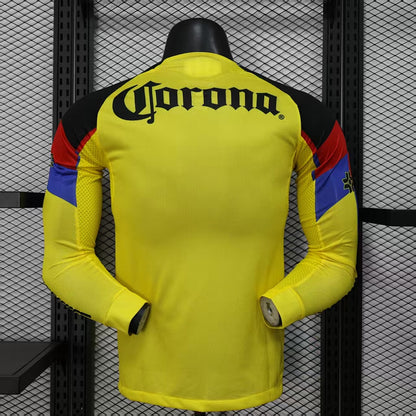 Club América 25/26 Home Long Sleeve Football Shirt