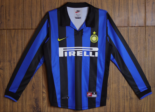 Inter Milan 98/99 Long Sleeve Football Shirt