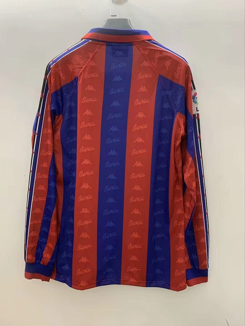 Barcelona 96/97 Home Long Sleeve Football Shirt