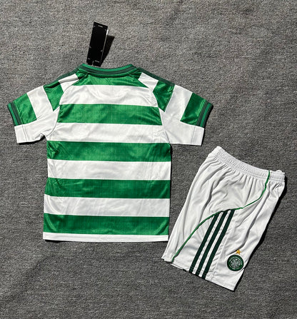 Kids Celtic 25/26 Home Football Shirt