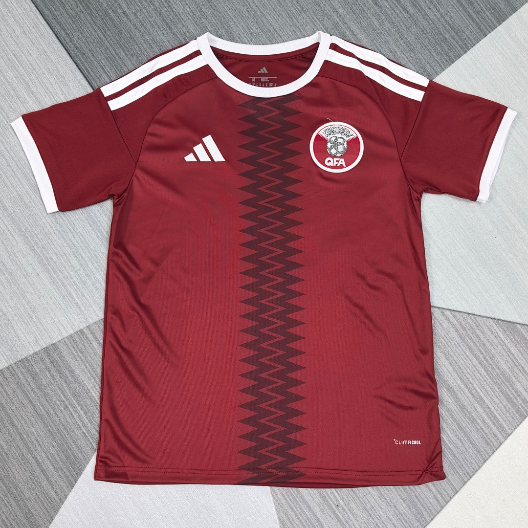 Qatar 26/27 Home Football Shirt