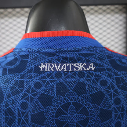 Croatia 26/27 Away Dark Blue Player Version Football Shirt
