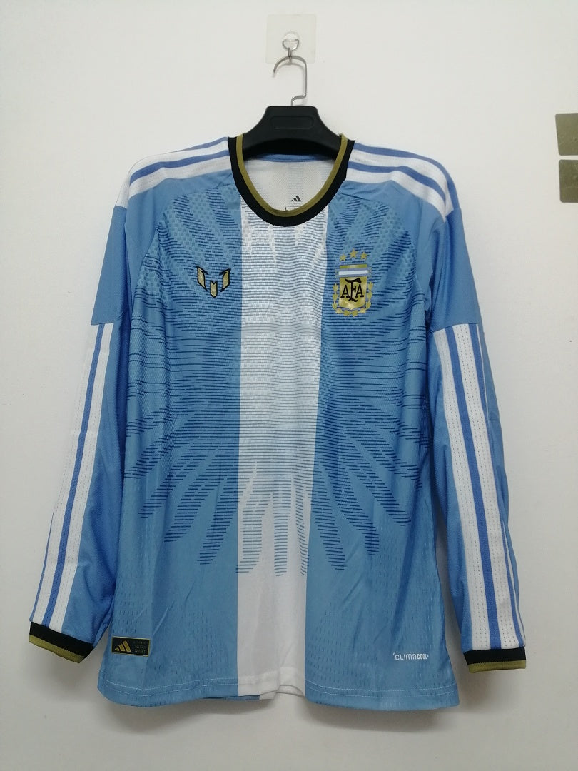 Argentina 26/27 Special Edition Long Sleeve Player Version Football Shirt