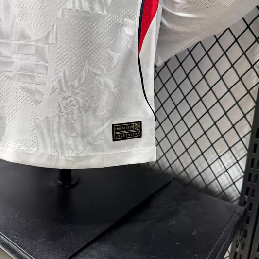 England 2026 Home Long Sleeve Football Shirt