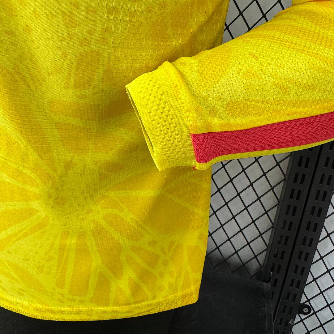 Colombia 2026 Home Long Sleeve Football Shirt