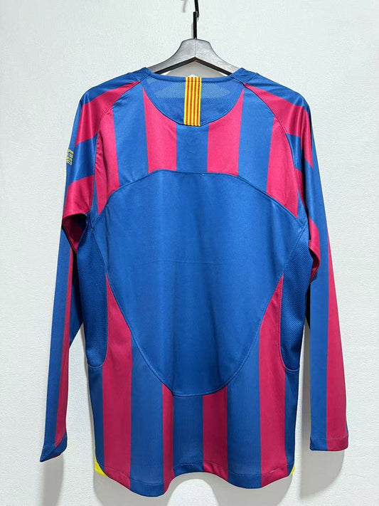 Barcelona 05/06 Home Long Sleeve Football Shirt