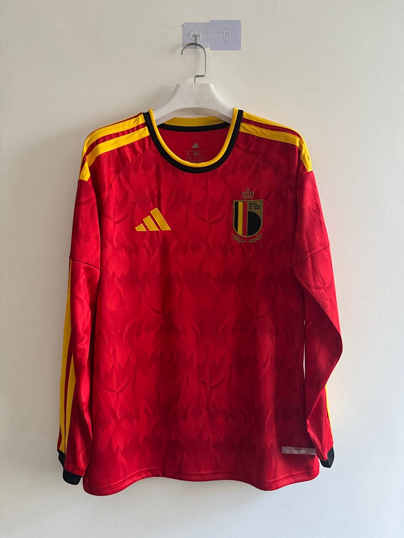 Belgium 26/27 Home Long Sleeve Football Shirt