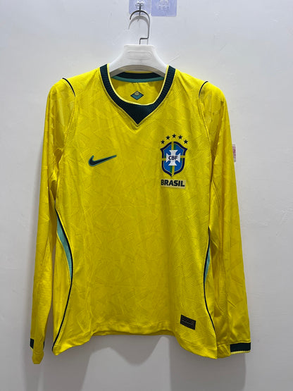 Brazil 26/27 Home Long Sleeve Player Version Football Shirt