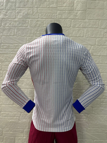 France 24/25 Away Long Sleeve Football Shirt