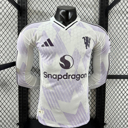 Manchester United 25/26 Away Long Sleeve Football Shirt