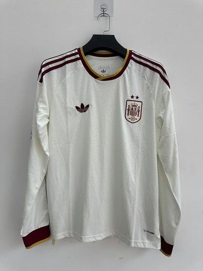 Spain 26/27 Away Long Sleeve Football Shirt