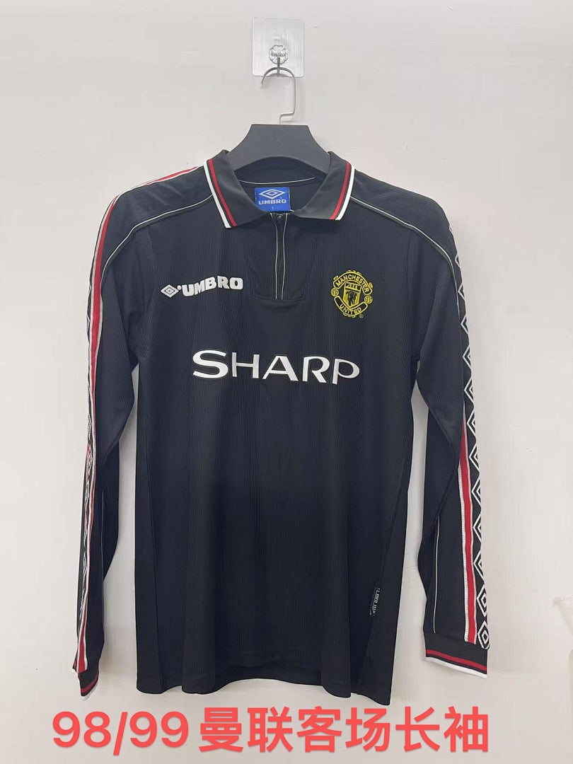 Manchester United 98/99 Away Long Sleeve Football Shirt