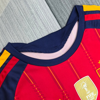 Spain 2026 Home Two Stars Football Shirt
