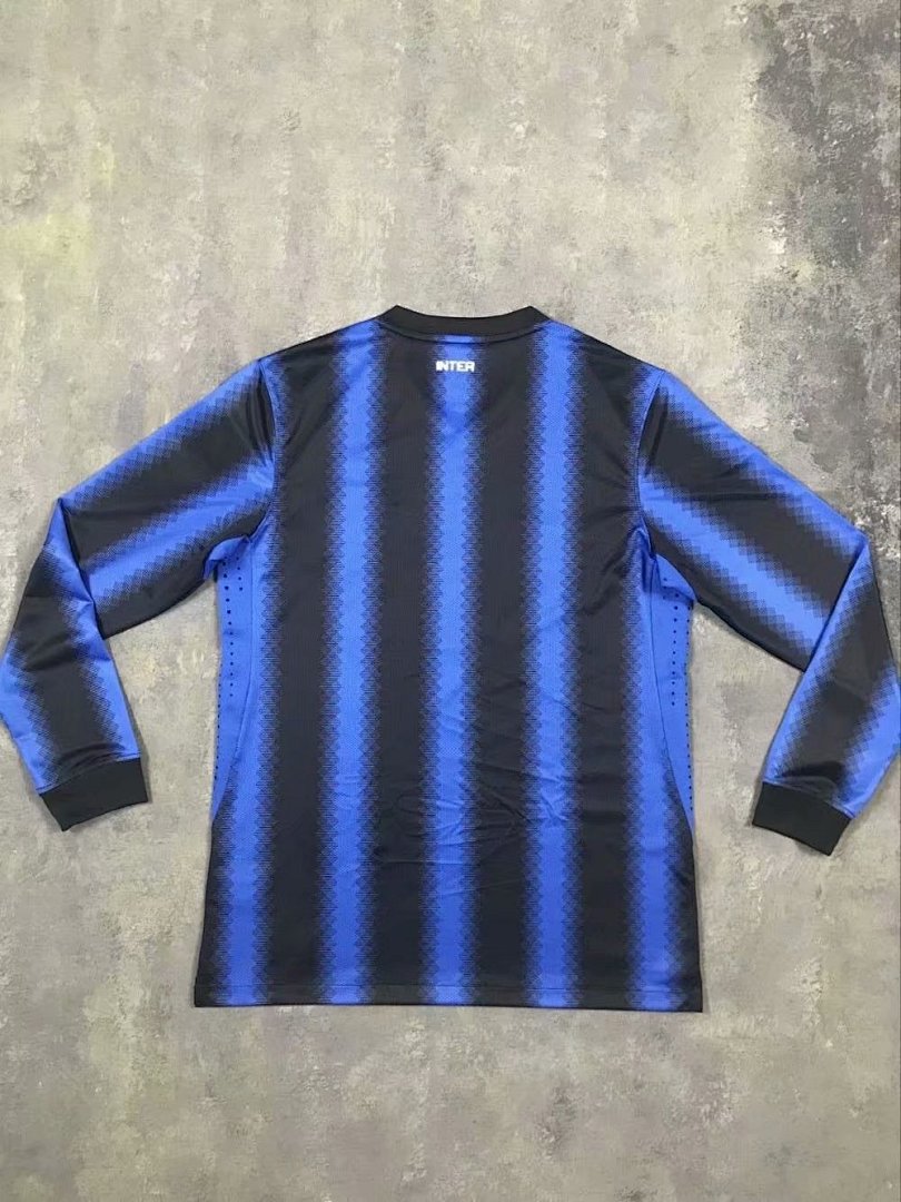 Inter Milan 10/11 Long Sleeve Football Shirt