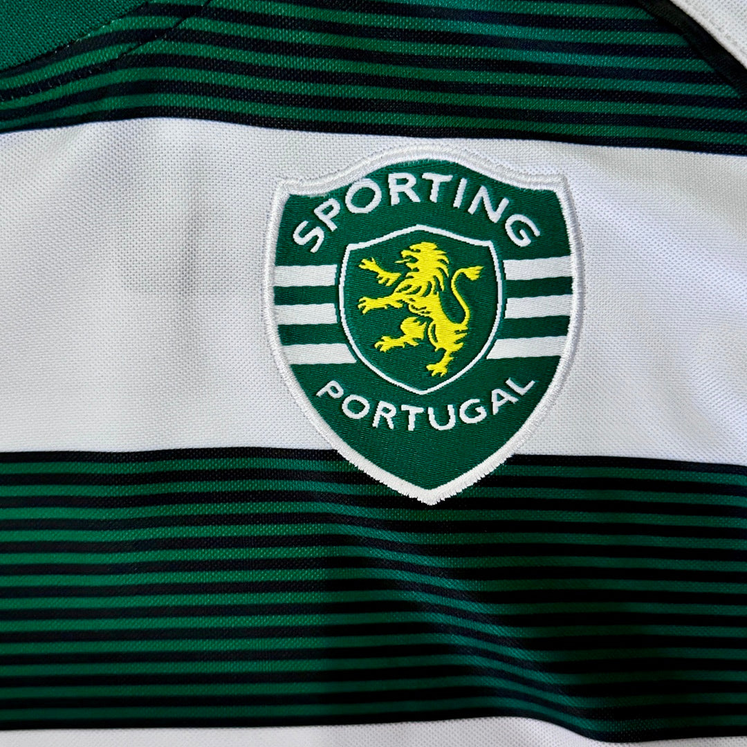 Sporting CP 01/03 Home Long Sleeve Football Shirt