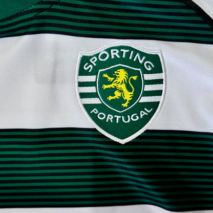 Sporting CP 01/03 Home Long Sleeve Football Shirt