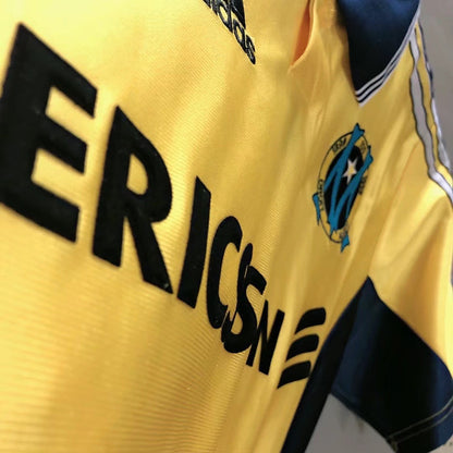 Marseille 98/99 Away Gold Football Shirt
