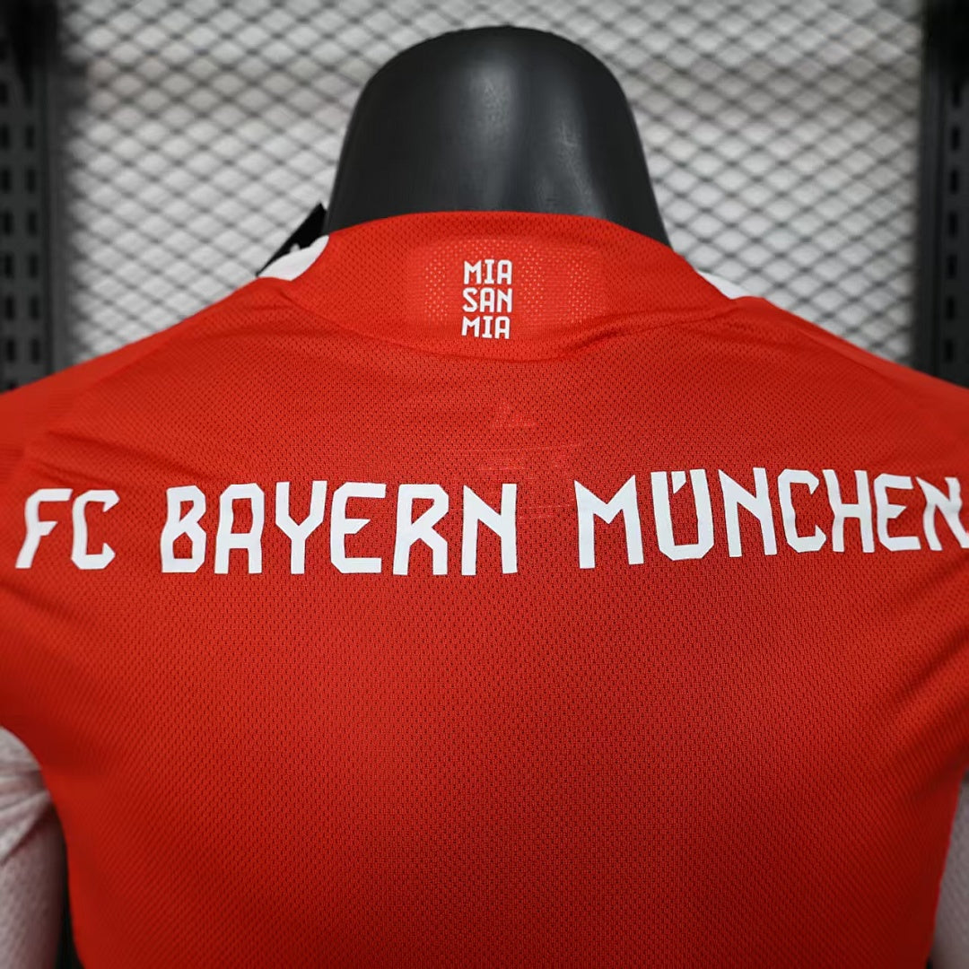 Bayern Munich 25/26 Home Long Sleeve Football Shirt