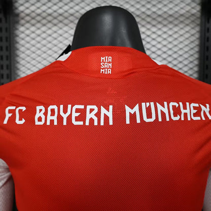 Bayern Munich 25/26 Home Long Sleeve Football Shirt