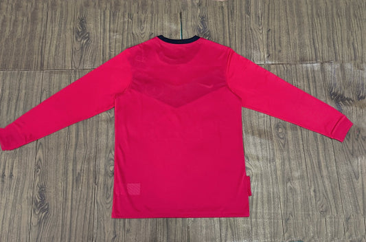 Manchester United 09/10 Home Long Sleeve Football Shirt