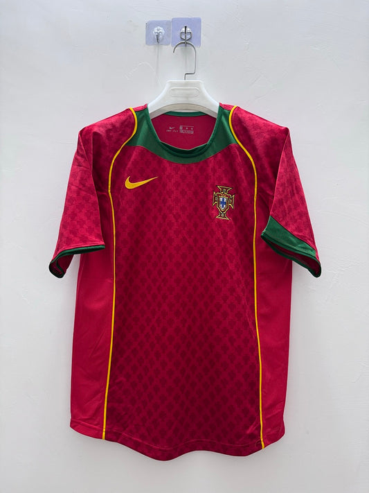 Portugal 2004 Home Football Shirt
