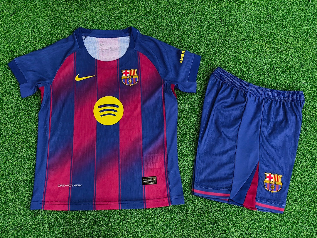Kids Barcelona 25/26 Home Suit