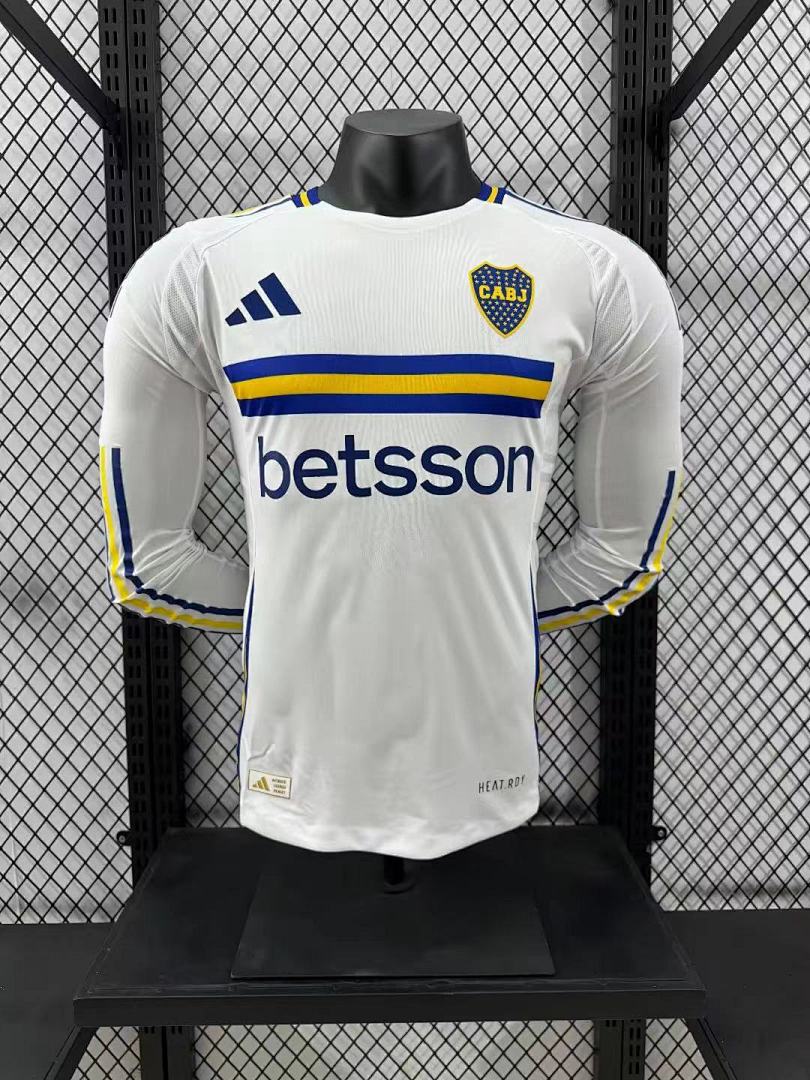 Boca Juniors 24/25 Away Long Sleeve Football Shirt