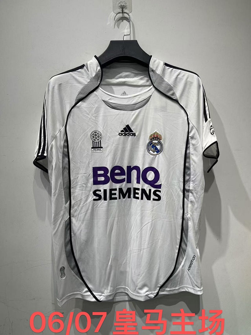 Real Madrid 06/07 Home Football Shirt