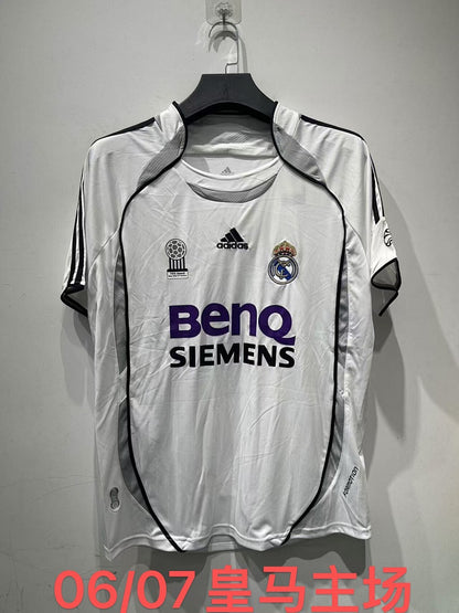 Real Madrid 06/07 Home Football Shirt