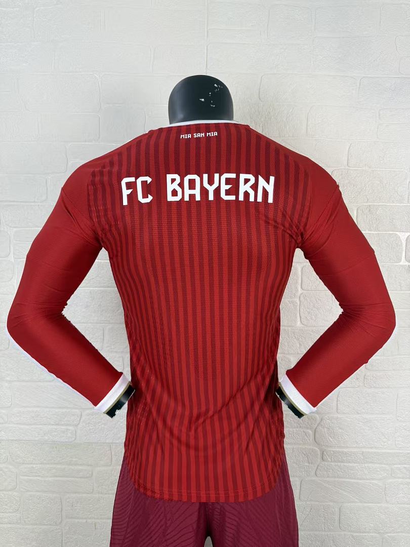 Bayern Munich 26/27 Home Long Sleeve Player Version Football Shirt