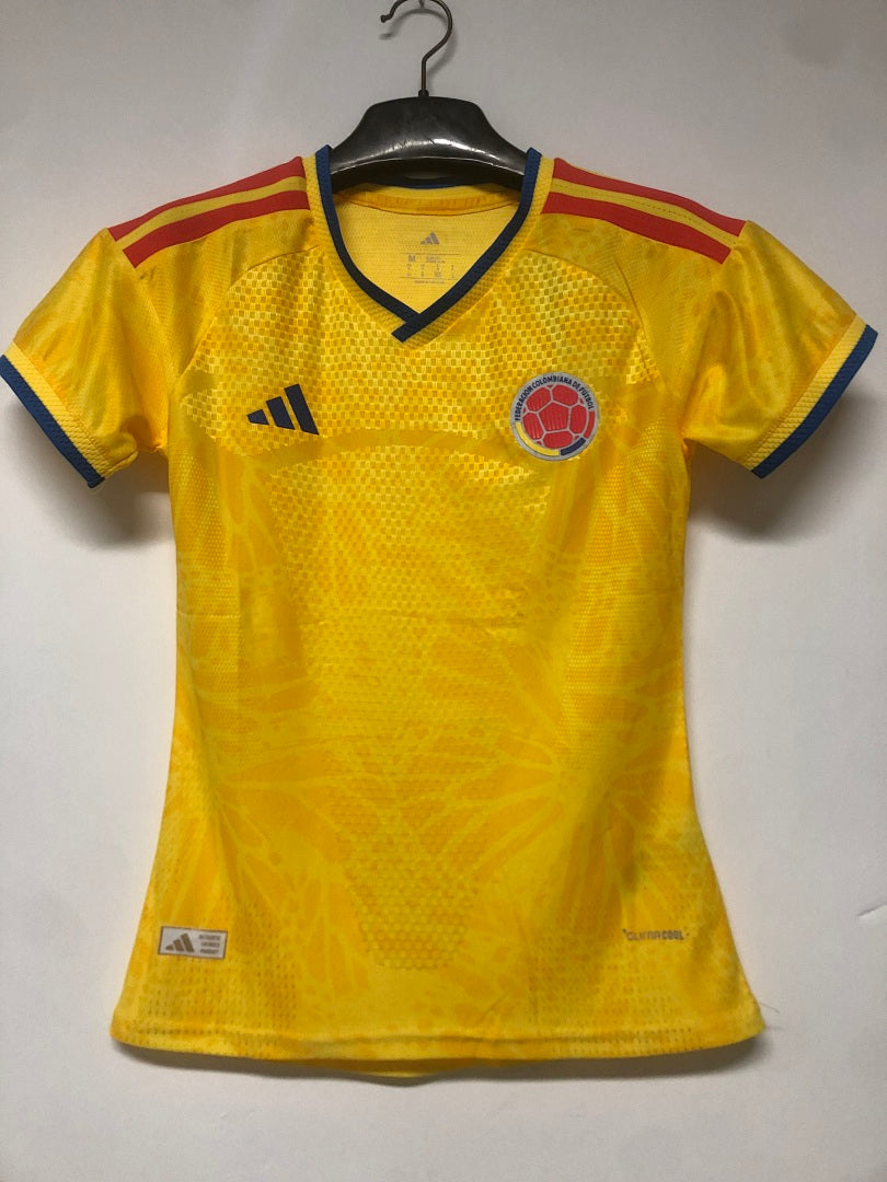 Women's Colombia 26/27 Home Player Version Football Shirt