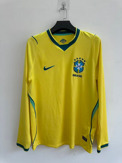 Brazil 26/27 Home Long Sleeve Football Shirt