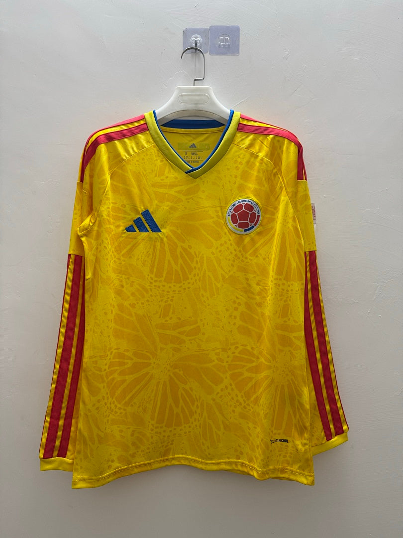 Colombia 26/27 Home Long Sleeve Football Shirt