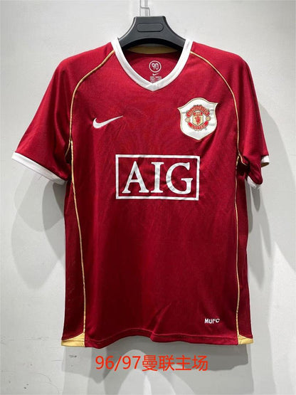 Manchester United 06/07 Home Football Shirt