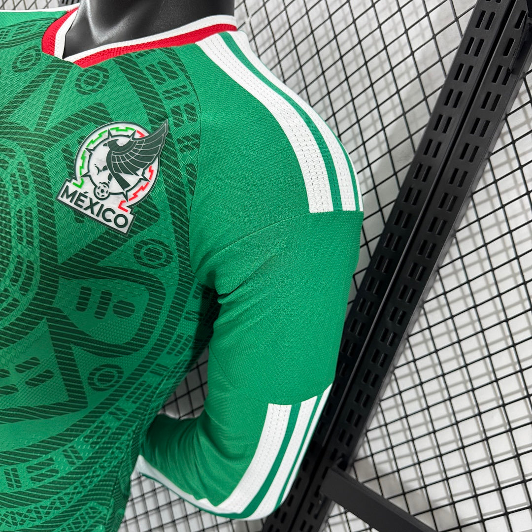 Mexico 2026 Home Long Sleeve Football Shirt