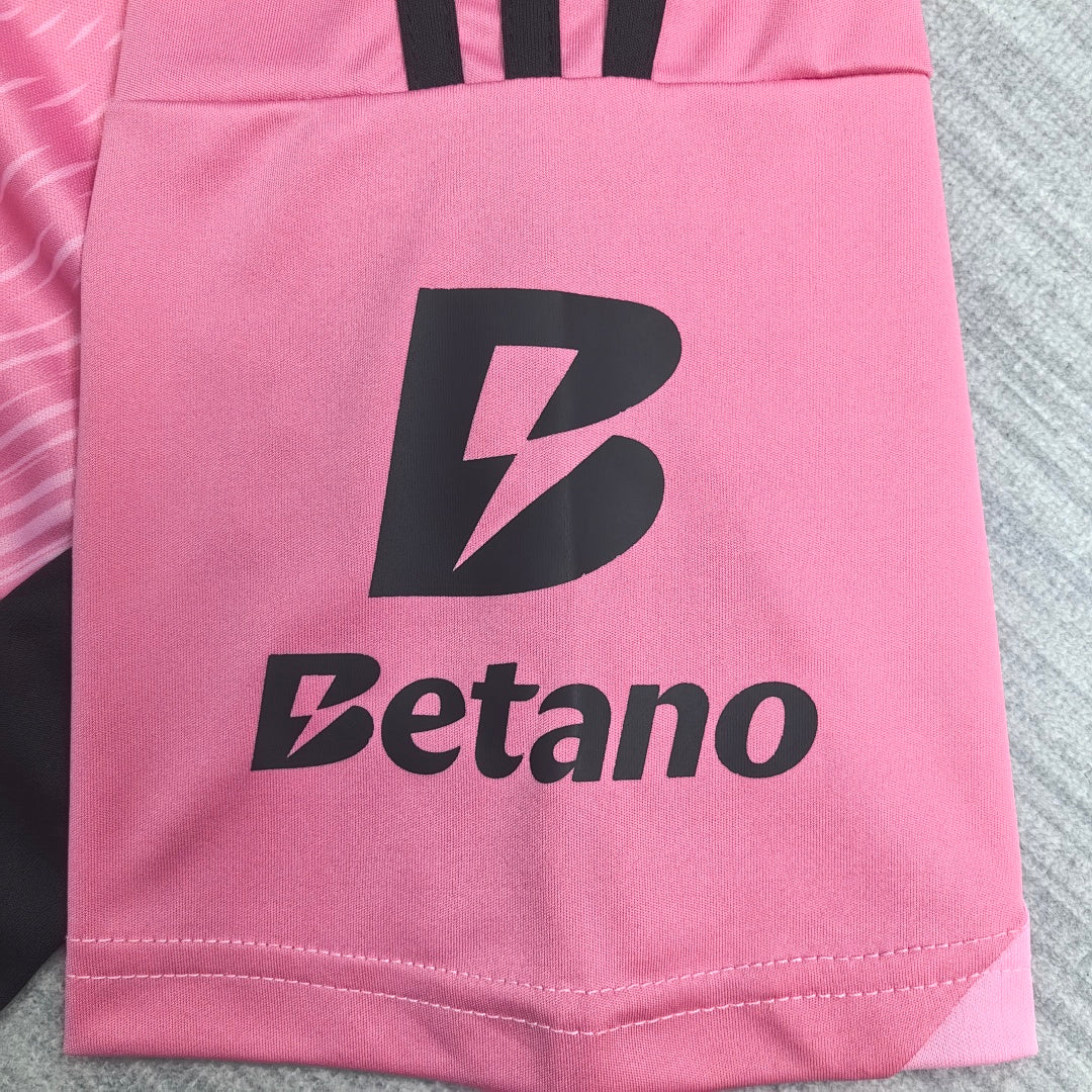 Benfica 25/26 Goalkeeper Pink Football Shirt